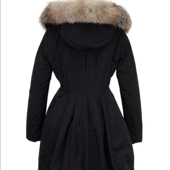 Moncler Arriette' Down Insul. Parka; Gen.  Fox Fur - Picture 3 of 7